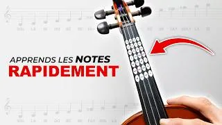 Miniature : Maîtrise toutes les notes en première position au violon