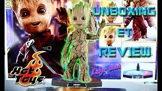 Miniature : Unboxing & Review: BABY GROOT life size (Hot Toys) en français