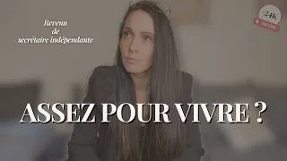Miniature : Secrétaire indépendante : combien tu peux gagner à mi-temps ? (chiffres réels)