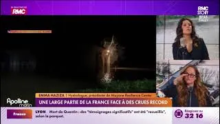 Miniature : 🚨Une large partie de la France face aux crues recordd🎙️Emma Haziza, hydrologue, présidente de Mayane