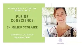 Miniature : Pleine conscience en milieu scolaire