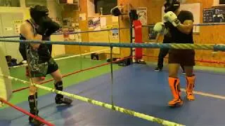 Miniature : Combat Pierre  contre Tao. Plein contact