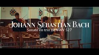 Miniature : Johann Sebastian Bach, Sonate en trio en ré mineur BWV 527/1 - Ugo Gianotti et Emmanuel Arakélian