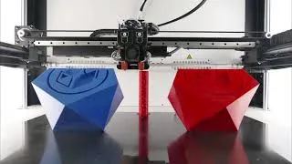Miniature : Time lapse, double objet imprimé sur Strateo3D DUAL600