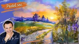 Miniature : Ces 2 couleurs changent toute la lumière au pastel sec
