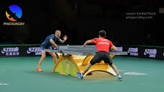 Miniature : Who is better? Felix Lebrun vs Dang Qiu (WTTC Durban 2023)