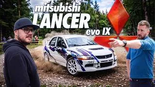 Miniature : Cette Mitsubishi Lancer Evo IX de rallye est incroyablement efficace !!
