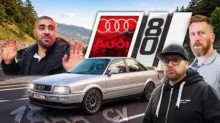 Miniature : 1000 CV dans l'Audi 80 Compétition de Momo !  Partie 1