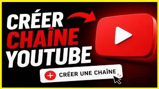 Miniature : Comment créer une chaine Youtube🏆(Guide 2026 Pour Les Débutants)