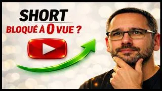Miniature : Pourquoi ton Short est bloqué à 0 vue ? (Le bug de l'algorithme YouTube) 🎯