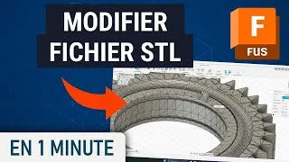 Miniature : Modifier un fichier STL sur Fusion