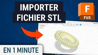 Miniature : Importer un fichier STL sur Fusion