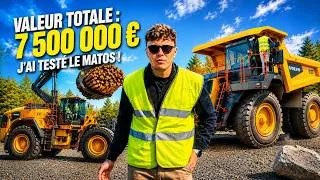 Miniature : J'ai testé les IMMENSES Machines de chez Volvo en Suède ! (J'ai cassé mon drone)