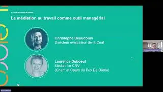 Miniature : Webinaire - Voyage en terre inconnue : la médiation au travail comme outil managérial