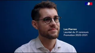 Miniature : Luc Pierron, lauréat du 3ème concours, élève de la promotion Aimé Césaire (2020-2021)