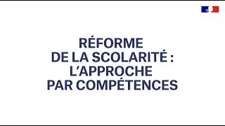 Miniature : Réforme de la scolarité : l'approche par compétences