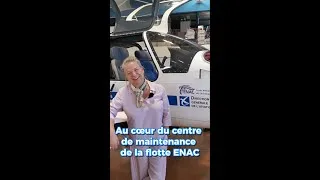 Miniature : ✈️ 🔧 Au cœur du centre de maintenance de la flotte ENAC à Castelnaudary.