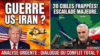 Miniature : USA vs Iran: Vers une guerre totale après les frappes? - Trump frappe l'Iran: 20 cibles détruites