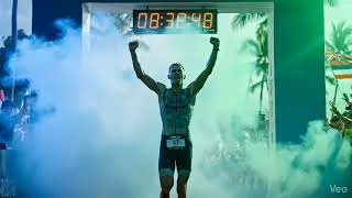 Miniature : triathlète Endurxpert finisher ironman hawai world championship
