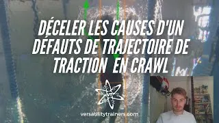 Miniature : Natation crawl : déceler un défaut de trajectoire de traction
