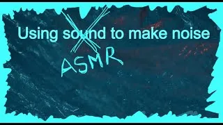 Miniature : ✅   Using ASMR To Make Noise 🔴  This video can hurt your sensitivity  🔴  (Ad Simon Community NI )