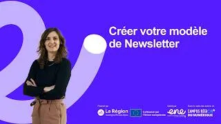 Miniature : Créer un modèle de Newsletter | Les tutos d'Atouts Numériques
