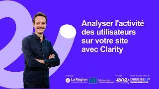 Miniature : Analyser l'activité des utilisateurs sur votre site avec Clarity | Les tutos d'Atouts Numériques