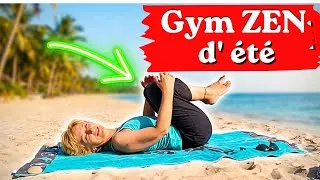 Miniature : Une séance de gym douce pendant les vacances, pour le bien être, la détente et la  souplesse 😎⛱️🏝️