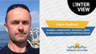 Miniature : Yann Audren nous explique la manipulation technique du drone Sea Cleaner | Énergies de la mer
