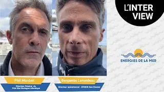 Miniature : Phil Monbet et Benjamin Lerondeau nous parlent du drone Sea Cleaner d'Efinor | Énergies de la mer
