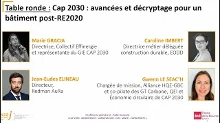 Miniature : Table ronde : Cap 2030 : avancées et décryptage pour un bâtiment post-RE2020