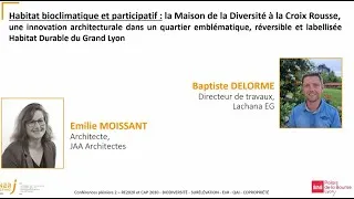 Miniature : Habitat bioclimatique et participatif : la Maison de la Diversité à la Croix Rousse...