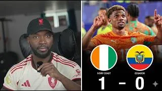 Miniature : ⚽LA COTE D'IVOIRE ETEINT L'EQUATEUR ET C'EST MERITEE - Cote d'Ivoire 1 - 0 Equateur
