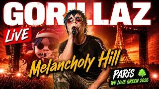 Miniature : Gorillaz Live 2026 🔥 On Melancholy Hill | Paris We Love Green 🌳🌿
