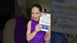Miniature : Comment éviter les 100 pires erreurs en anglais ? Sortie de mon livre édité par Larousse.