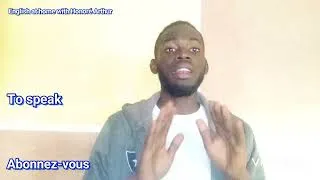 Miniature : Astuces pour comprendre l'usage des mots en anglais, English practice with Honoré Arthur