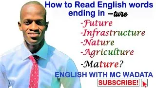 Miniature : How to Read English Words Ending in -TURE Easily and Quickly