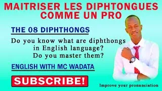 Miniature : 08 diphthongs in English, Enhance your pronunciation