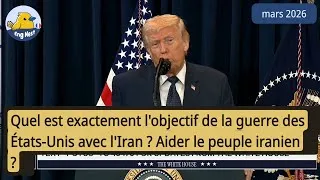 Miniature : Quel est exactement l'objectif de la guerre des États-Unis avec l'Iran ? Aider le peuple iranien ?