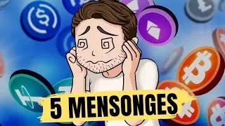 Miniature : ⚡ 5 MENSONGES sur les CRYPTOMONNAIES
