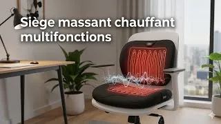 Miniature : Siège massant chauffant multifonctions #siege #massage