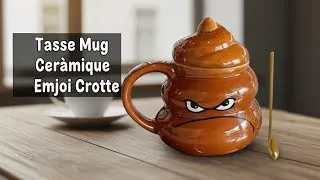 Miniature : Tasse Ceramique Mug Emoji Popo #mug #tasse