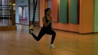 Miniature : La technique TRX : Lunge variation