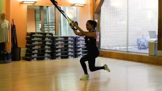 Miniature : La technique TRX : Balance lunge & hip hinge (single leg)