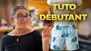 Miniature : Comment coudre un short maillot pour homme facilement - Tuto couture débutant