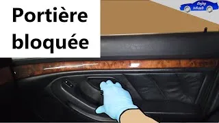 Miniature : Portière bloquée de l'intérieur et de l'extérieur = CARNAGE (BMW série 5 E39)