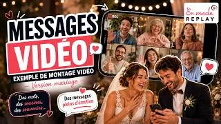 Miniature : Messages vidéo mariage | Exemple de montage vidéo surprise