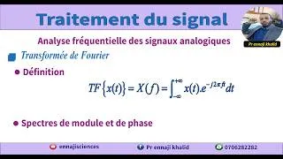 Miniature : Transformée de Fourier Définition et Spectres de module et de phase1