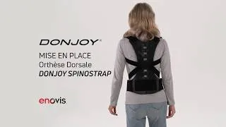 Miniature : Corset dorsale DonJoy Spinostrap - Mise en place
