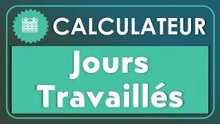 Miniature : ✨IA Crée ton calculateur de jours travaillés personnalisé: 3min + zéro code